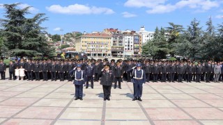 Kastamonuda Jandarma teşkilatının 186. kuruluş yıl dönümünü kutladı
