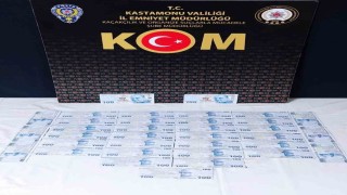 Kastamonuda sahte para operasyonu: 2 gözaltı