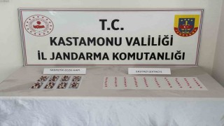 Kastamonuda uyuşturucuyla yakalanan 2 kişi gözaltına alındı