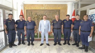 Kaymakam Ateşten jandarma personeline hizmet teşekkürü