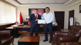 Kaymakam Gündoğdudan örnek muhtara teşekkür belgesi