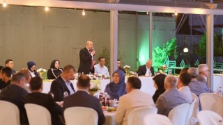 Kaymakam Hayrettin Baskına protokolden veda