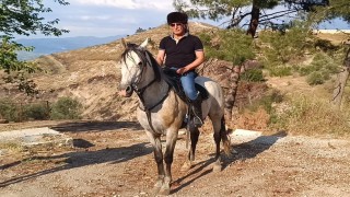 Kaymakamın atı köylünün gönlünü şaha kaldırdı