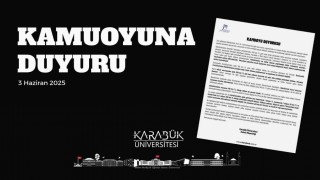 KBÜden Rektör Kırışık hakkındaki iddialara açıklama