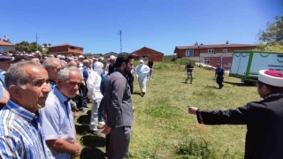 Kene sebebiyle hayatını kaybeden kadın son yolculuğuna uğurlandı