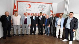 Kent Konseyinden Kızılaya ziyaret