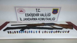 Kepçe ile kaçak kazı yapan 5 şüpheli suçüstü yakalandı