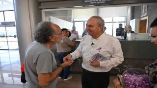 Kepez Belediyesinden mor kurdeleli farkındalık etkinliği
