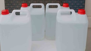 Kırıkkalede 20 litre kaçak alkol ele geçirildi
