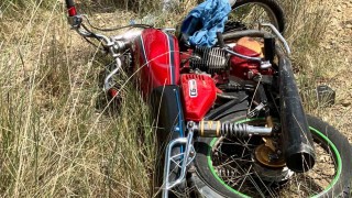 Kırıkkalede motosiklet kazası: 1 yaralı