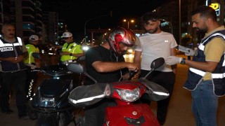 Kırıkkalede trafik ekiplerinden motosiklet sürücülerine sıkı denetim