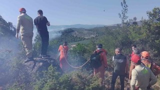 Kırkağaçtaki orman yangını kontrol altına alındı