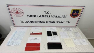 Kırklarelide tefecilik operasyonu: 1 gözaltı