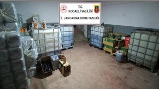 Kocaelide 11 milyon TLlik sahte madeni yağ operasyonu