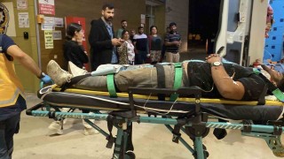 Kontrolden çıkan araç uçuruma yuvarlandı: 3 yaralı