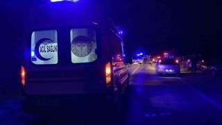 Konyada motosiklet şarampole devrildi: 1 ölü, 1 yaralı