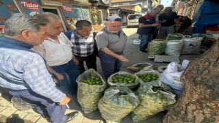 Köşkte ilek pazarında denetim gerçekleştirildi