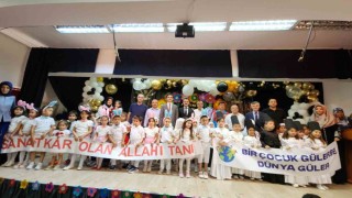 Köyceğizde Kuran kursu öğrencilerinden yıl sonu programı