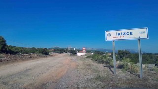 Kozağaç yol ayrımı İkizce arası asfaltı yenileniyor