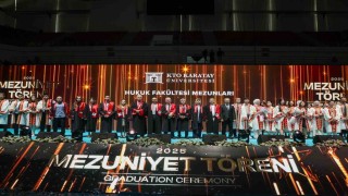 KTO Karatay Üniversitesinde mezuniyet coşkusu