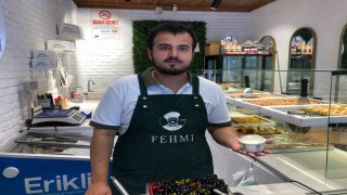 Külahta dondurmaya yeni alternatif; İrmik helvalı dondurma