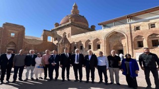 Kültür ve Turizm Bakan Yardımcısı Dr. Serdar Çam, Ağrıda incelemelerde bulundu