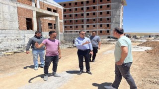 Kuluda KYK yurt binasının inşaatı devam ediyor