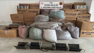 Kuşadasında kaçak sigara operasyonu: 3 ton tütün ele geçirildi