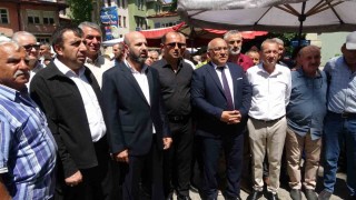 Kütahyada Çarşamba Pazarının kapatılmak istenmesi tepkiye sebep oldu