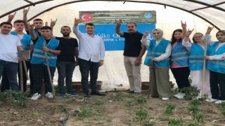 Kütahyada gençlere tarım bilinci, Permakültür projesi hayata geçirildi