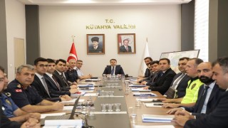 Kütahyada Güvenlik ve Asayiş toplantısı