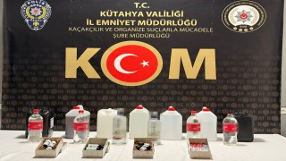 Kütahyada sahte alkol operasyonu