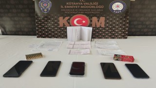 Kütahyada tefecilik operasyonu, 6 şüpheli yakalandı
