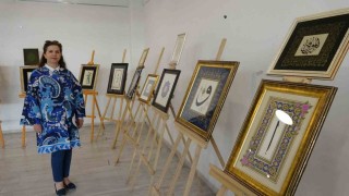 Kütahyada tezhip sanatının zarafeti yıl sonu sergisinde buluştu