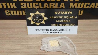 Kütahyada uyuşturucu operasyonu, 1 kişi tutuklandı