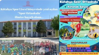 Kütahyaya da spor ortaokulu açılıyor