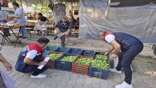 Kuyucak İlek Pazarında denetim ve bilgilendirme