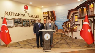 Kuzey Makedonya Büyükelçisi Manasijevskiden Kütahyaya ziyaret