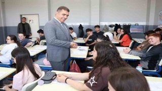 LGSye girecek öğrencilere başarılar diledi