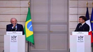 Macron: İsrail konusunda somut önlemler alıp almayacağımıza önümüzdeki günlerde karar vereceğiz