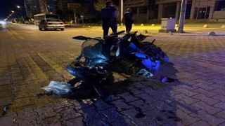 Malatyada otomobil ile motosiklet çarpıştı: 1 yaralı