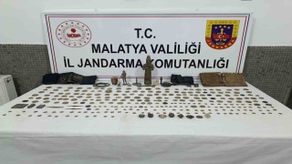 Malatyada tarihi eser kaçakçılarına operasyon: 2 gözaltı