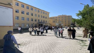 Malazgirtte YKS heyecanı yaşandı