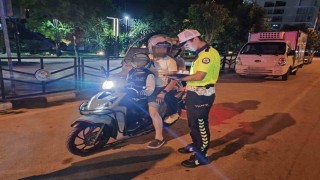 Manisada motosikletlilere ceza yağdı