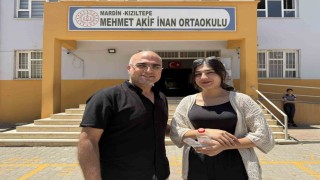 Mardinde çiftçi baba, kızına destek için YKS sınavına kızı ile girdi