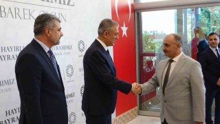 Mardinde farklı dine mensup vatandaşlar bayramlaşma programında buluştu
