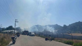 Marmaristeki yangına hızlı müdahale