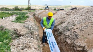 MASKİden Akçadağa bin 900 metrelik içme suyu hattı