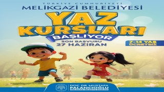 Melikgazi Belediyesi Yaz Kursları için son başvuru 27 Haziran