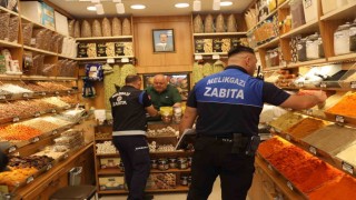 Melikgazi Zabıtasından bayram öncesi sıkı denetim